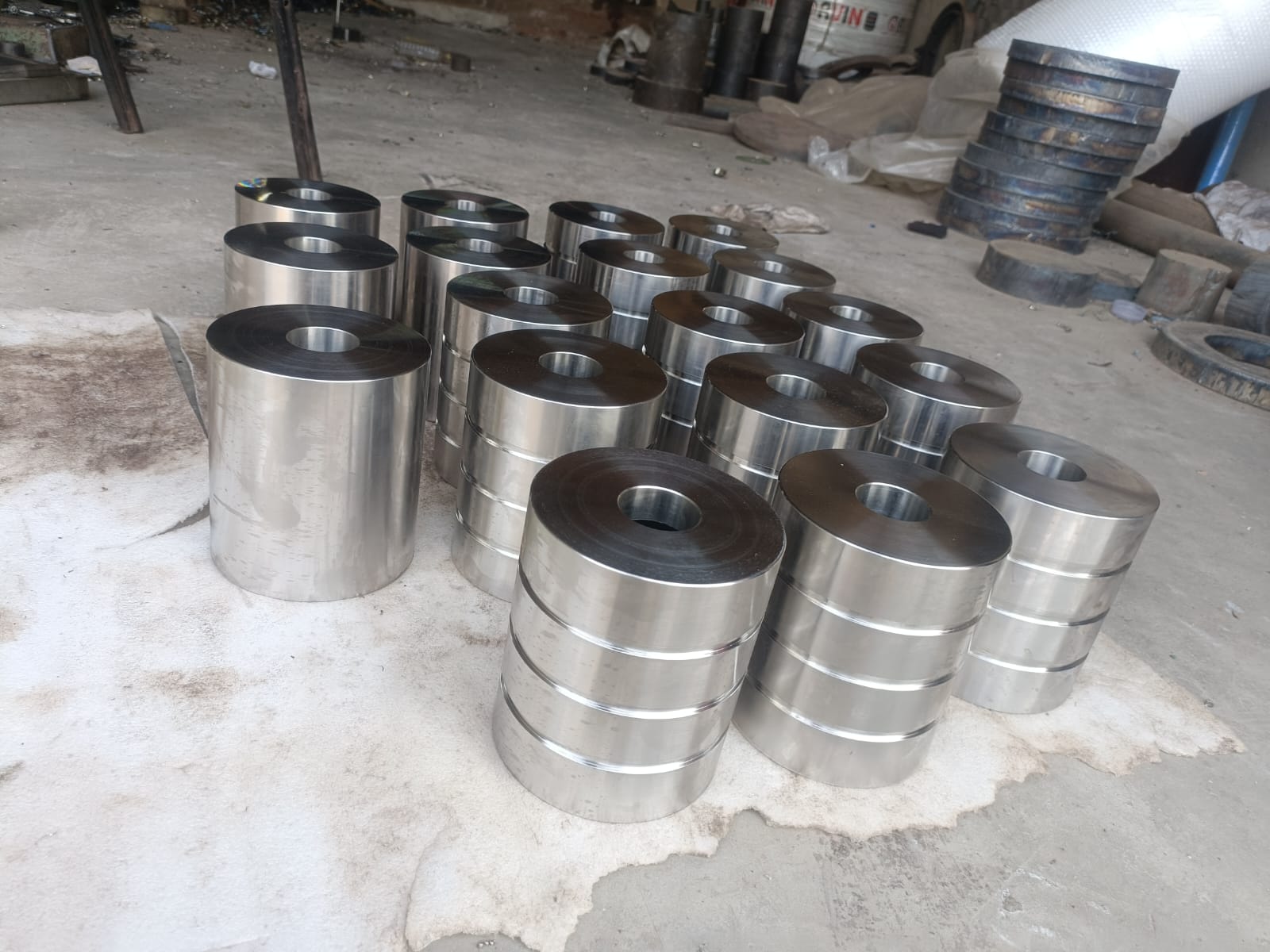 Stainless steel roller